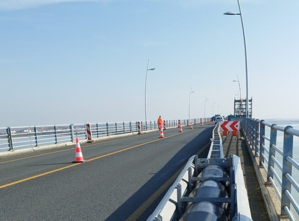 Pont d’Oléron : circulation alternée pendant les travaux du 19 janvier au 6 février 2026